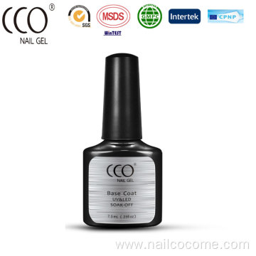 CCO factory wholesale fashion color gel Nail Painting for clear gel polish top coat